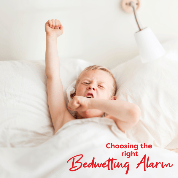 Choosing the right bedwetting alarm