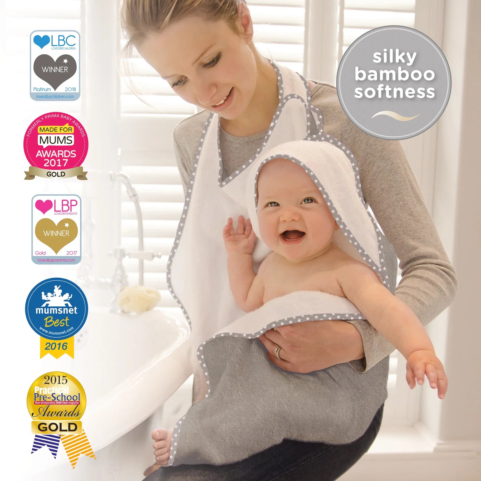 Cuddledry Hands-free Baby Towel