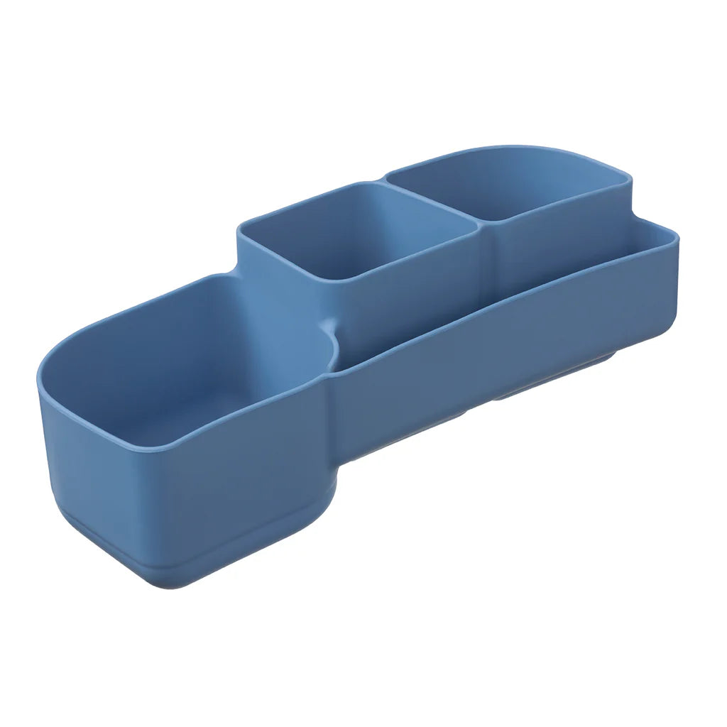 Ocean b.box silicone bento tray product shots