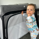 Moose Emmett Travel Cot (with 2 FREE fitted sheets)