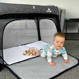 Moose Emmett Travel Cot (with 2 FREE fitted sheets)