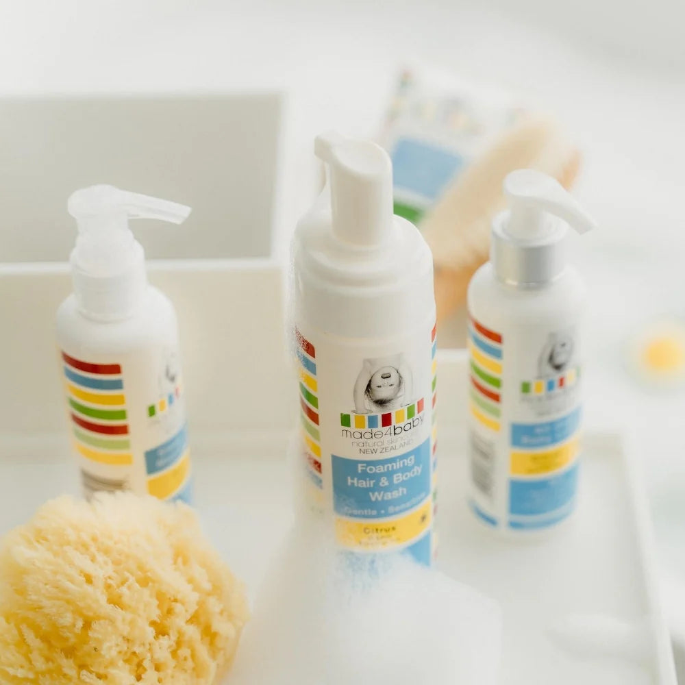 Made4Baby Wash - Foaming Hair & Body Wash (Organic Citrus) 200ml