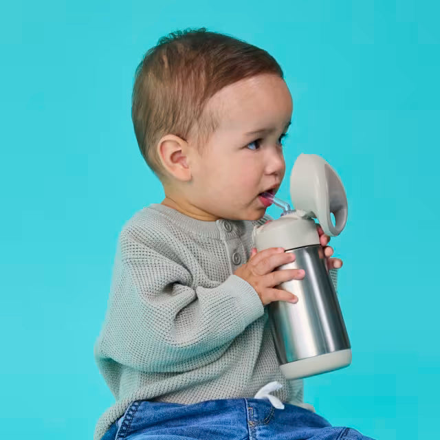B.BOX insulated bottle with easy grip handle for children