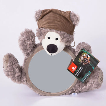 Baby-in-View Fluffy Car Mirror