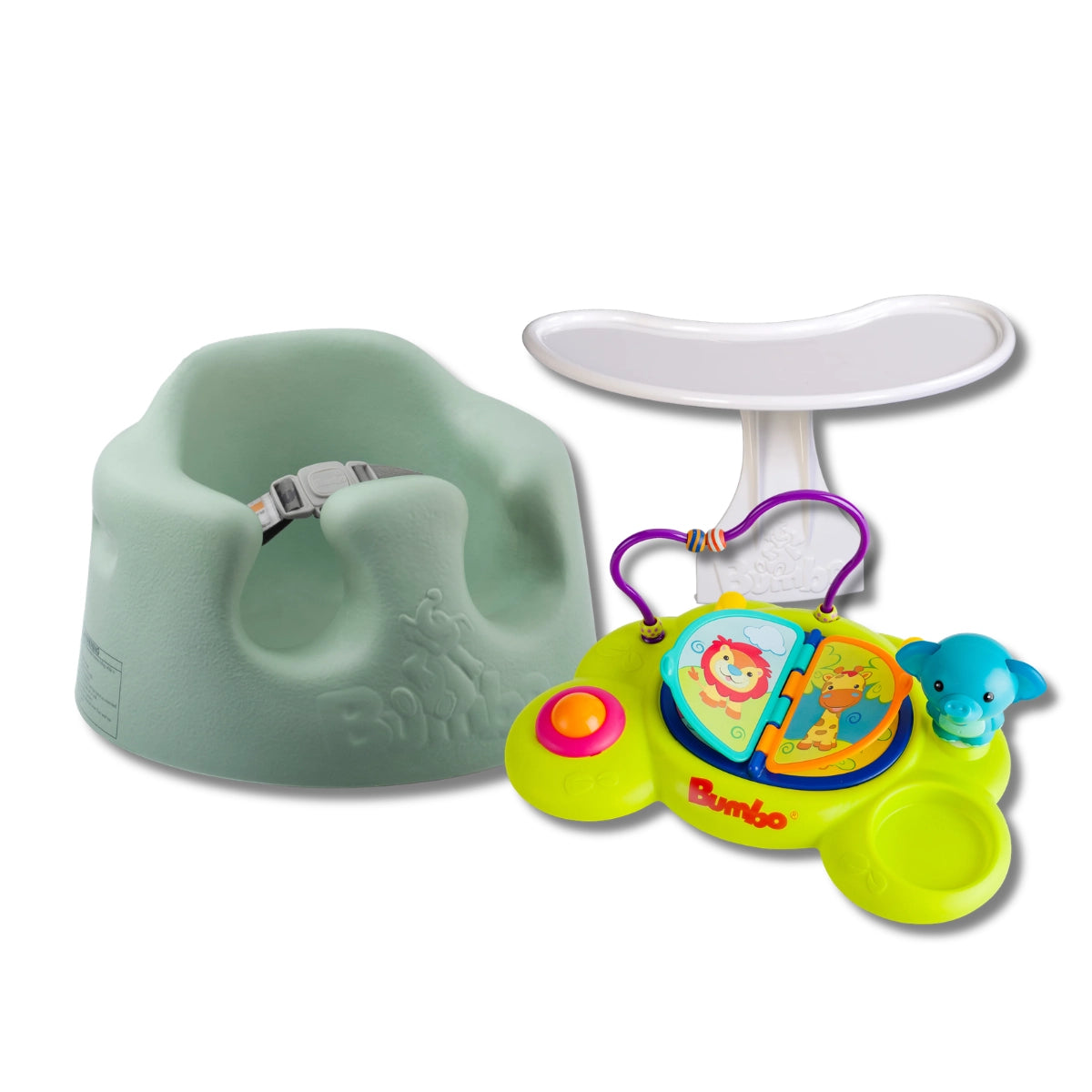 Bumbo Floor Seat - The Ultimate Baby Play Bundle