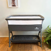 Moose Eden Co-Sleeper Crib (with two FREE mattress protectors)