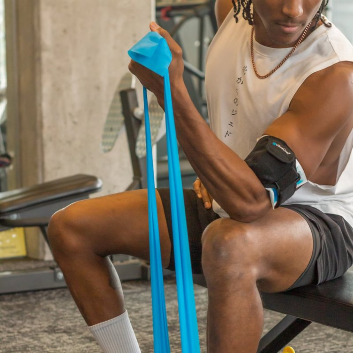 Muscle pain after workm out use VibraCool Flex