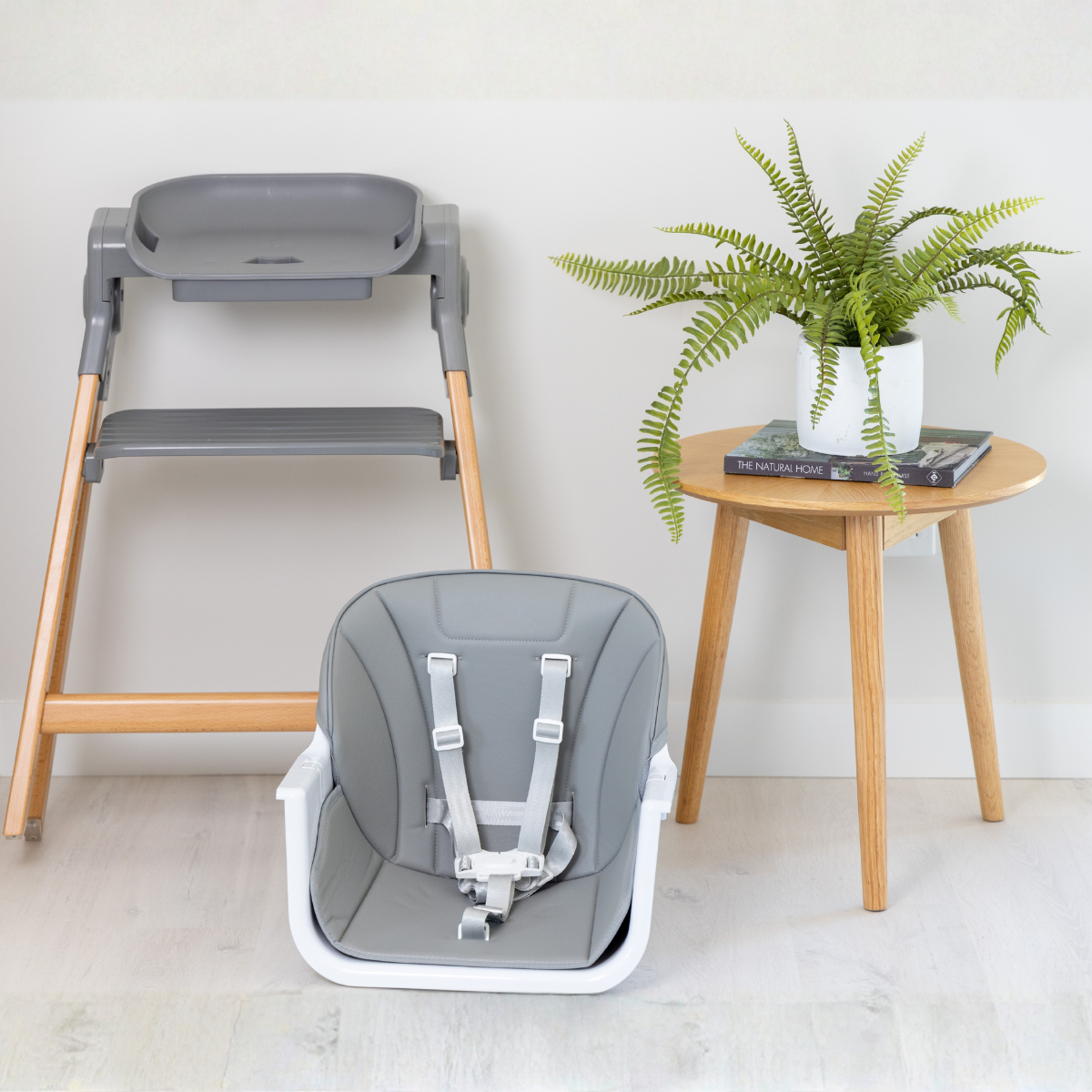 Moose Frankie Foldable HighChair (Grey)