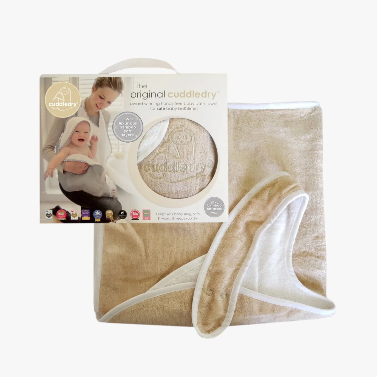 Cuddledry Hands-free Baby Towel