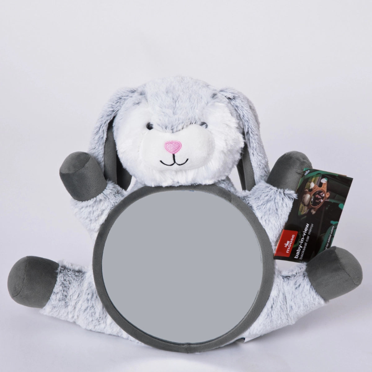 Baby-in-View Fluffy Car Mirror