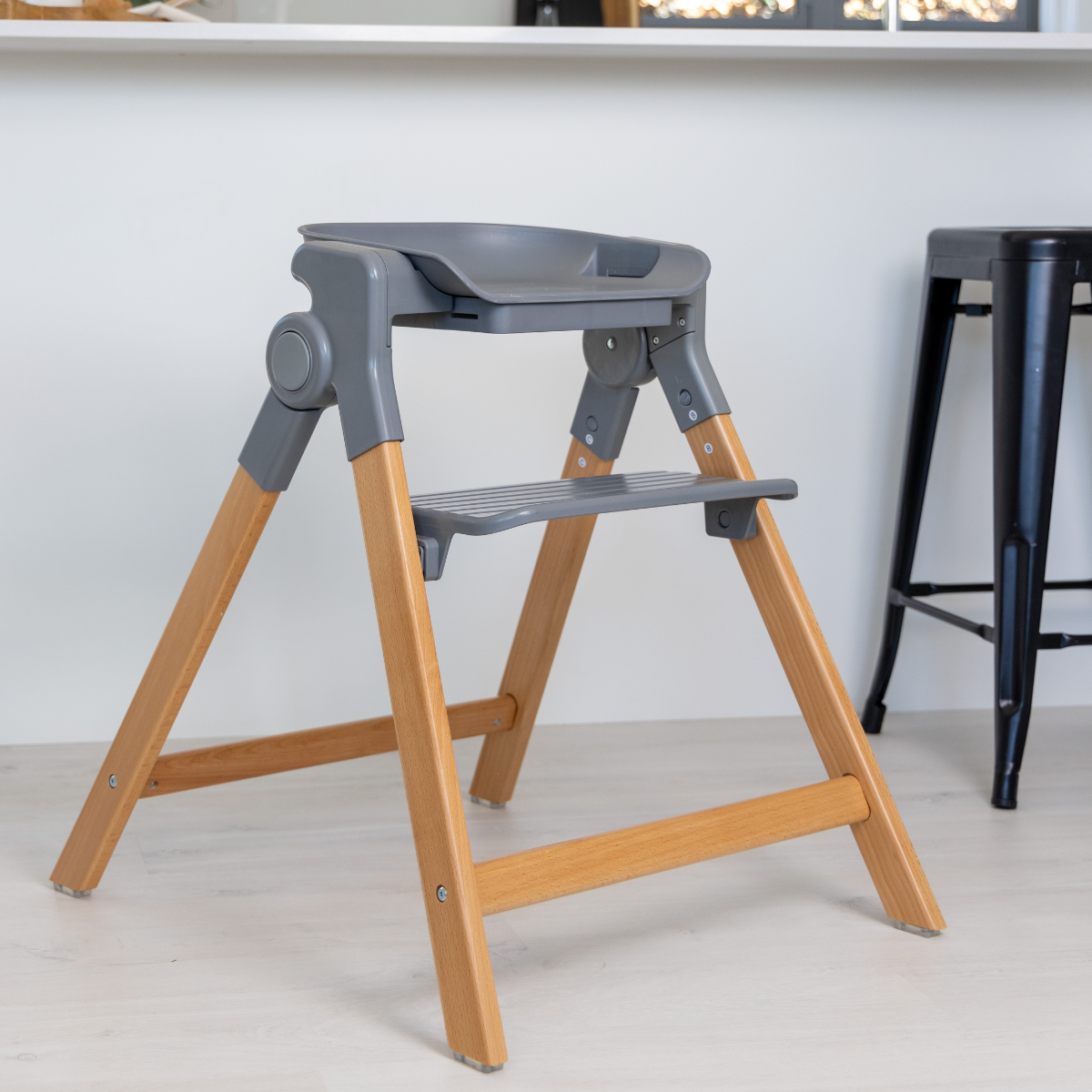 Moose Frankie Foldable HighChair (Grey)