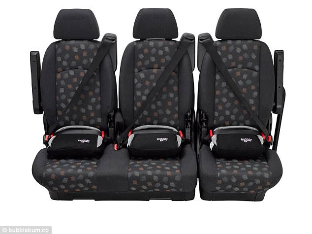 Bubble Bum Inflatable Car Booster Seat