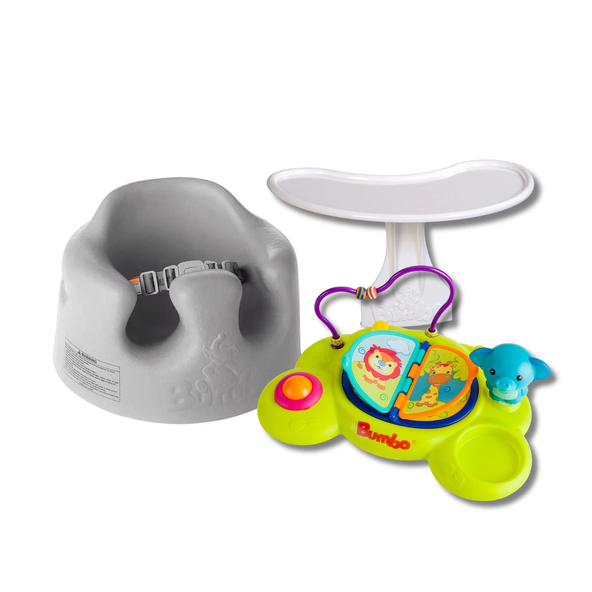 Bumbo Floor Seat - The Ultimate Baby Play Bundle