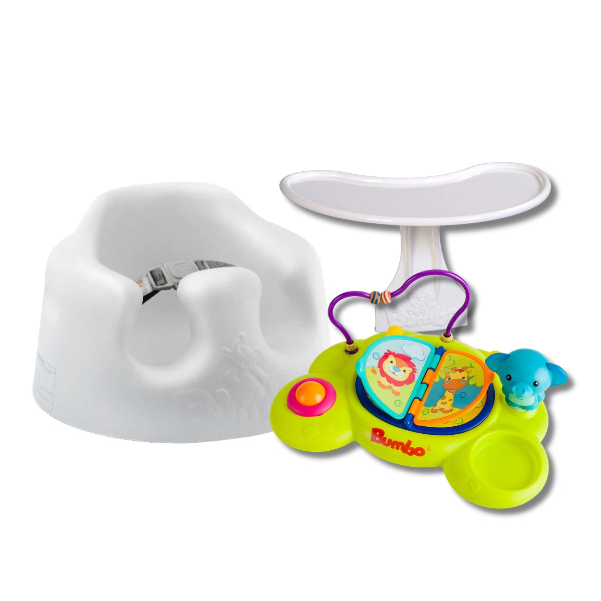 Bumbo Floor Seat - The Ultimate Baby Play Bundle