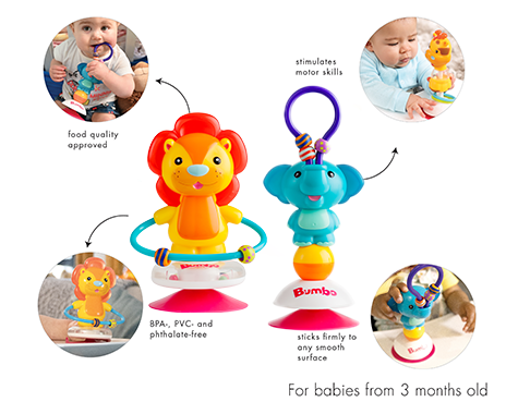 Bumbo Suction toys