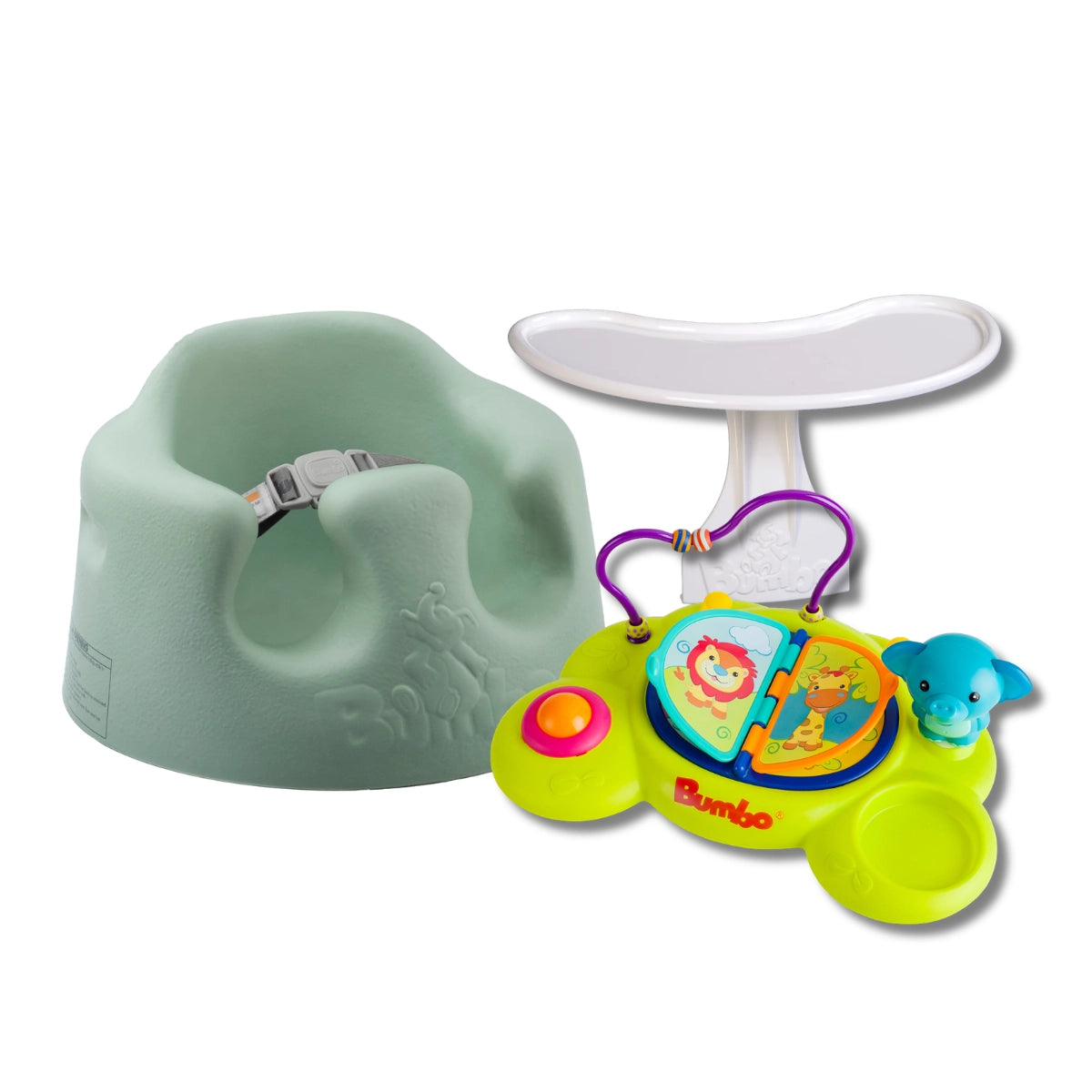 Bumbo Floor Seat - The Ultimate Baby Play Bundle