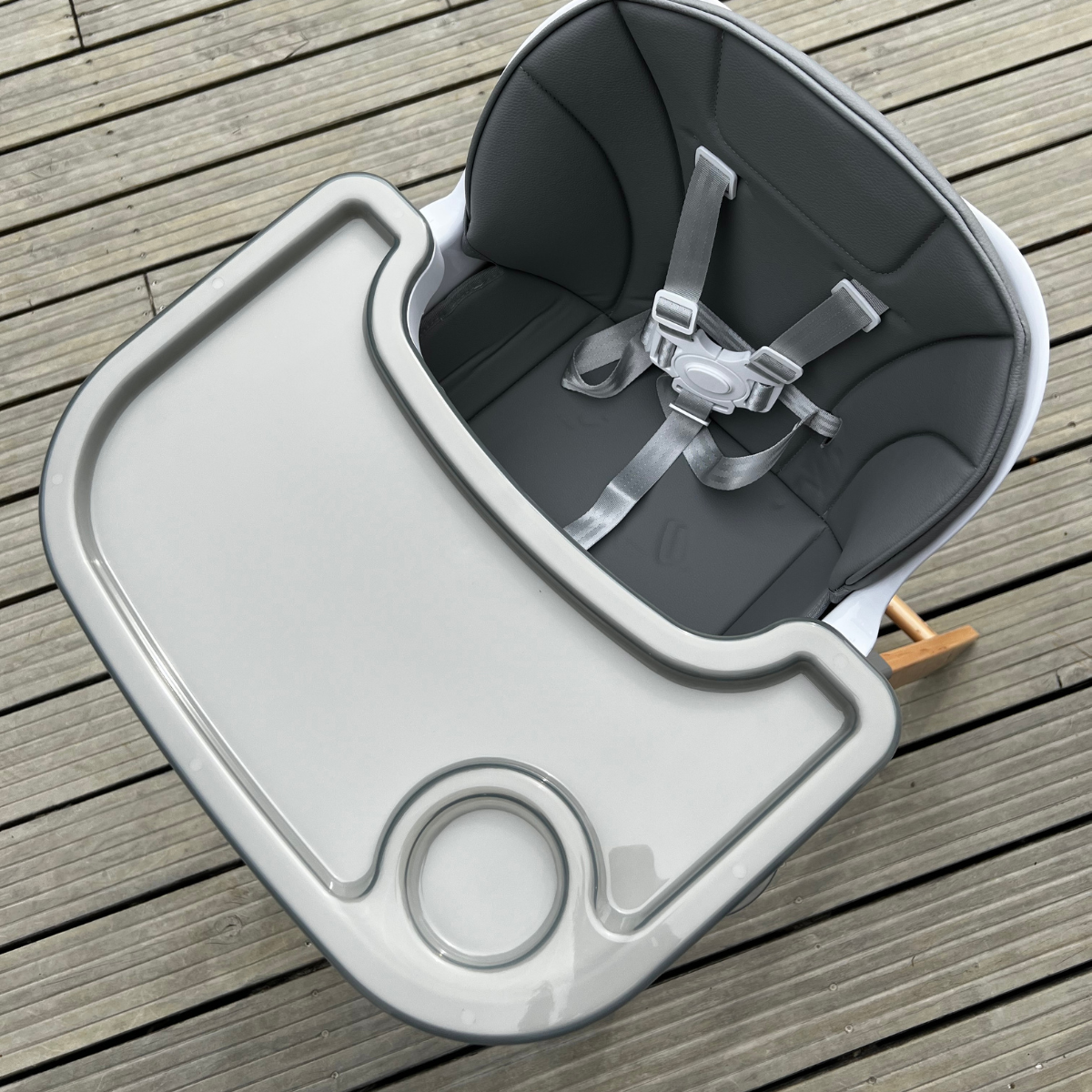 Moose Frankie Foldable HighChair (Grey)