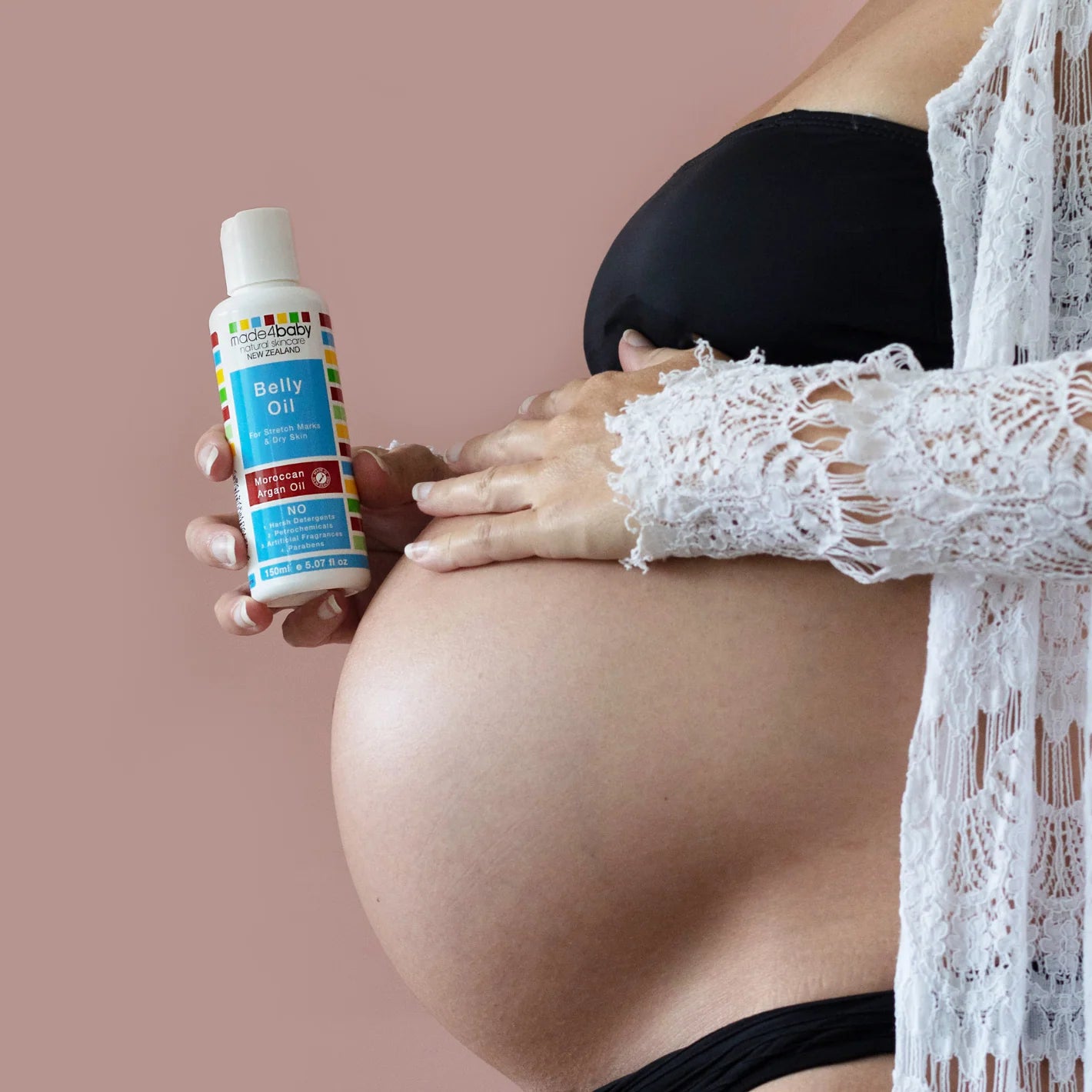 Made4Baby Belly Oil for Stretch Marks (Moroccan Argan Oil) 150ml