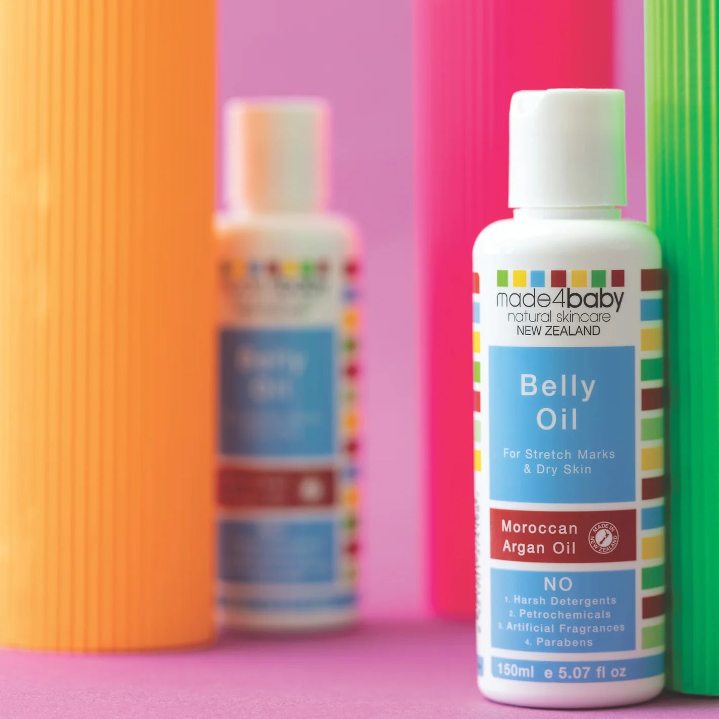 Made4Baby Belly Oil for Stretch Marks (Moroccan Argan Oil) 150ml