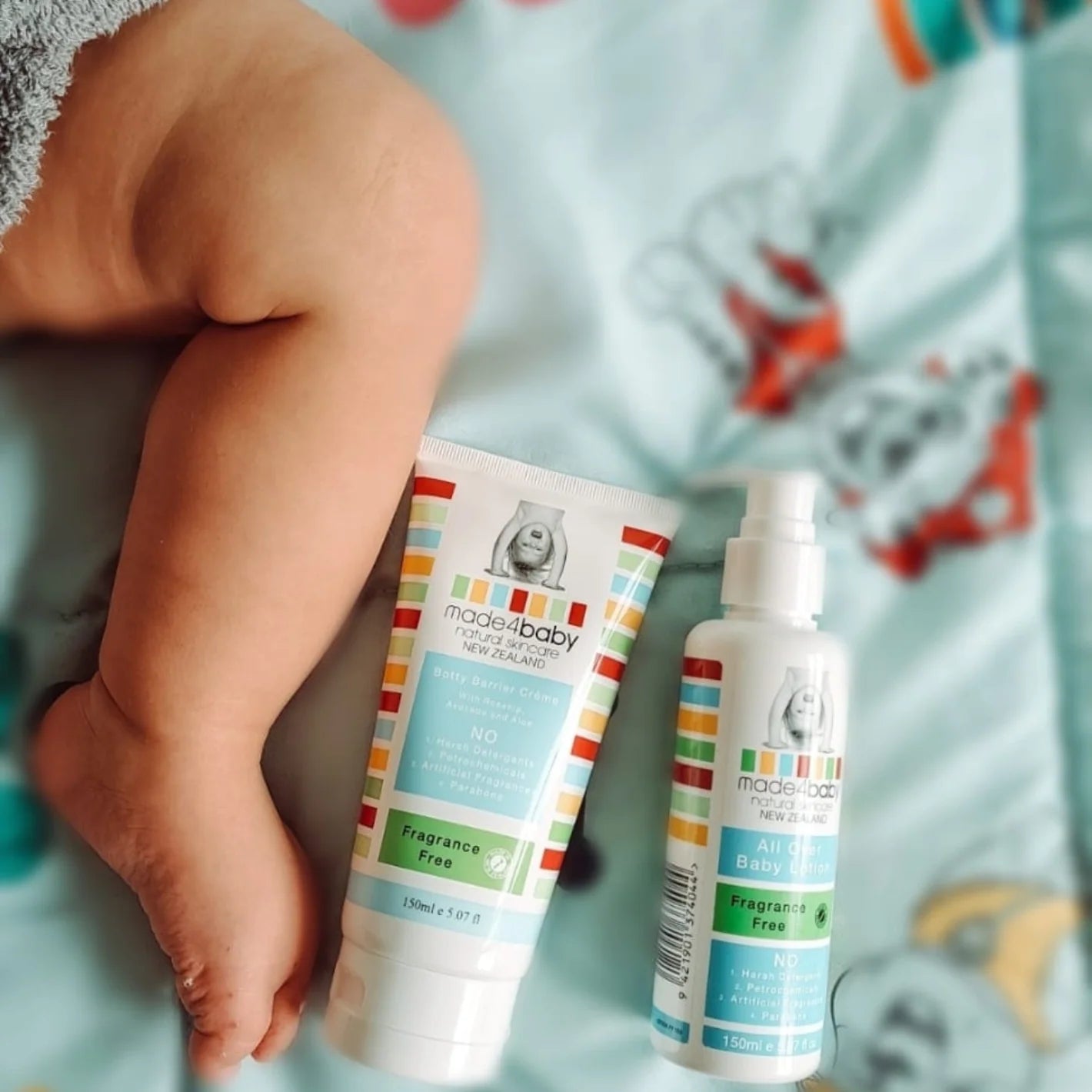 Made4Baby  Botty Barrier / Nappy Rash Cream (Fragrance Free) 150ml