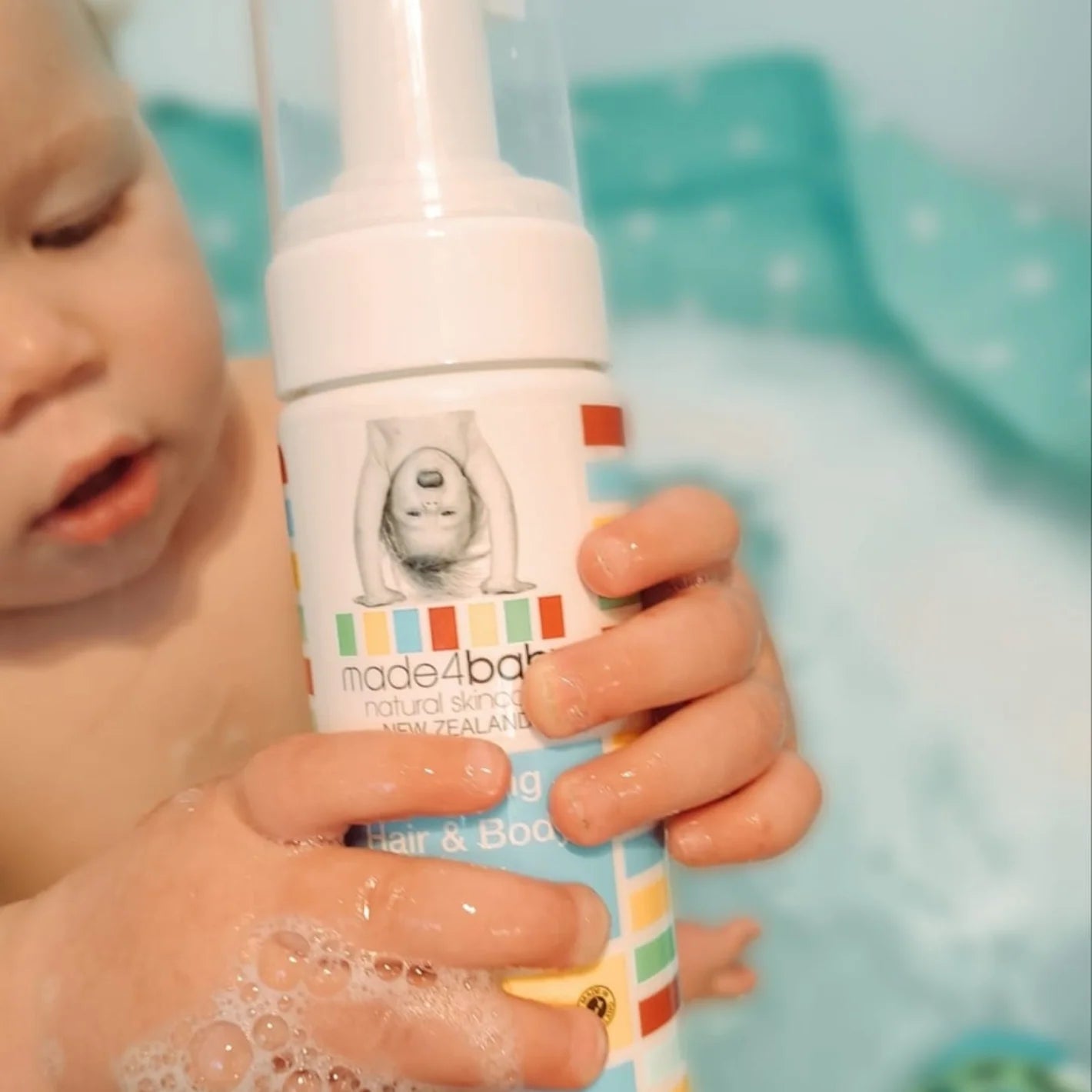 Made4Baby Wash - Foaming Hair & Body Wash (Organic Citrus) 200ml