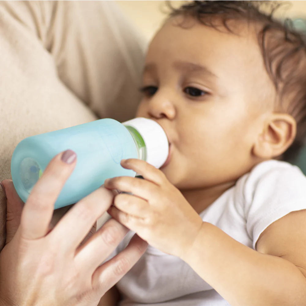 Dr Brown's Options+ Anti Colic Narrow Neck Glass Bottle with Level 1 Teat 120ml