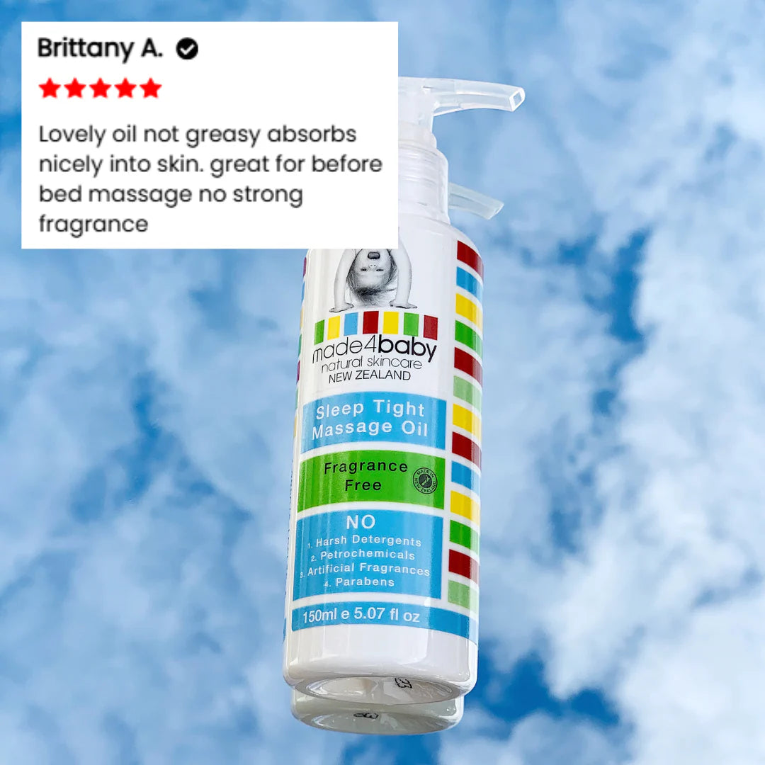 Made4Baby Massage Oil (Fragrance Free) 150ml