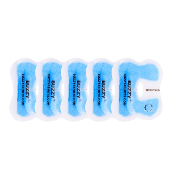 Buzzy4Shot Blue Gel Wings -  (5 pack)