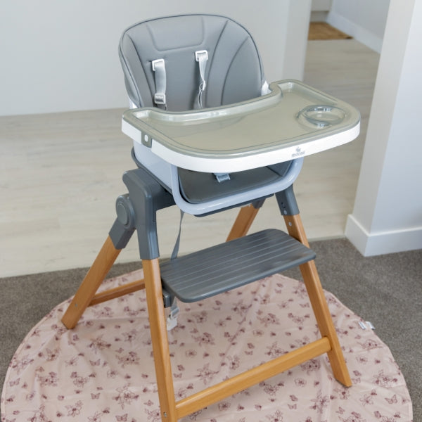 Moose Frankie Foldable HighChair (Grey)