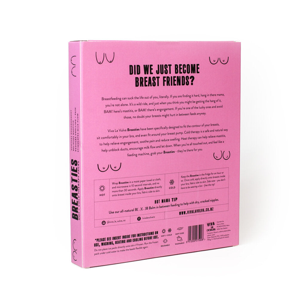 Viva La Vulva Breasties Hot + Cold Packs