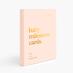 Baby Milestone Cards : Fox & Fallow Pink or Blue